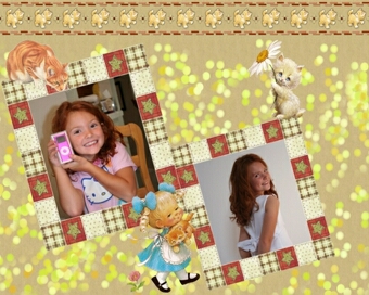 Children Scrapbook Page