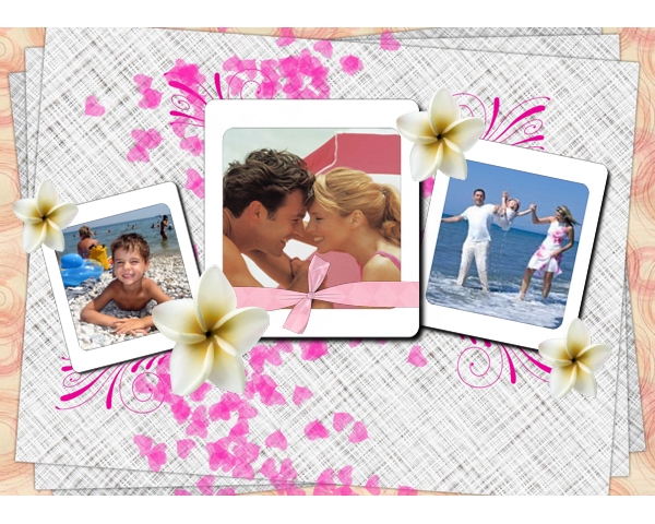 With Photo Collage Maker you will design your first scrapbook pages in no 